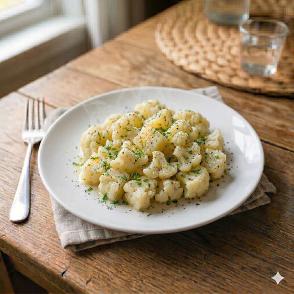Steamed Cauliflower