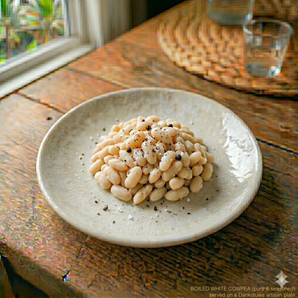 Boiled White cowpea